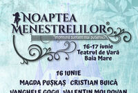 noaptea menestrelilor 2023 la baia mare