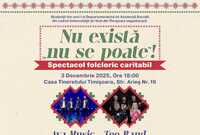 spectacol caritabil nu exista nu se poate 