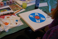 workshop de dezvoltare personala prin pictura de mandale la sed