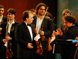 orchestra universitaria a universitatii nationale de muzica bucuresti pe scena filarmonicii pitest 13