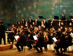 orchestra universitaria a universitatii nationale de muzica bucuresti pe scena filarmonicii pitest 9