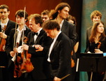 orchestra universitaria a universitatii nationale de muzica bucuresti pe scena filarmonicii pitest 0