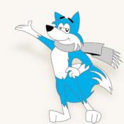 blue